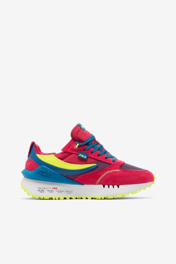 Fila Diva Pink-Mykonos Blue-Yellow Women's Renno N-Generation
