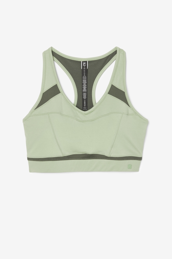 Uplift Racerback Sports Bra Basil-Thyme Fila