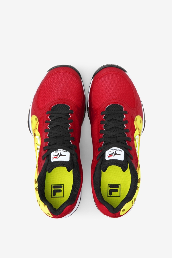 Red-Black-Yellow Men\'s Volley Zone Fila