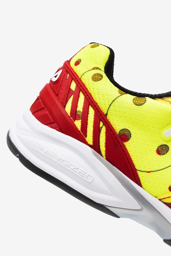 Red-Black-Yellow Men\'s Volley Zone Fila