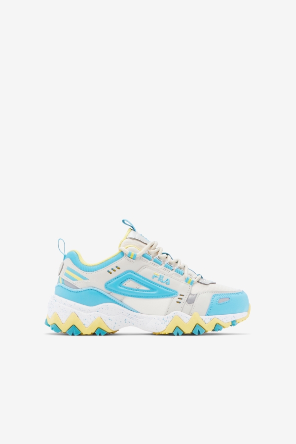 Big Kids' Oakmont Tr White-Blue-Goldfinch Fila
