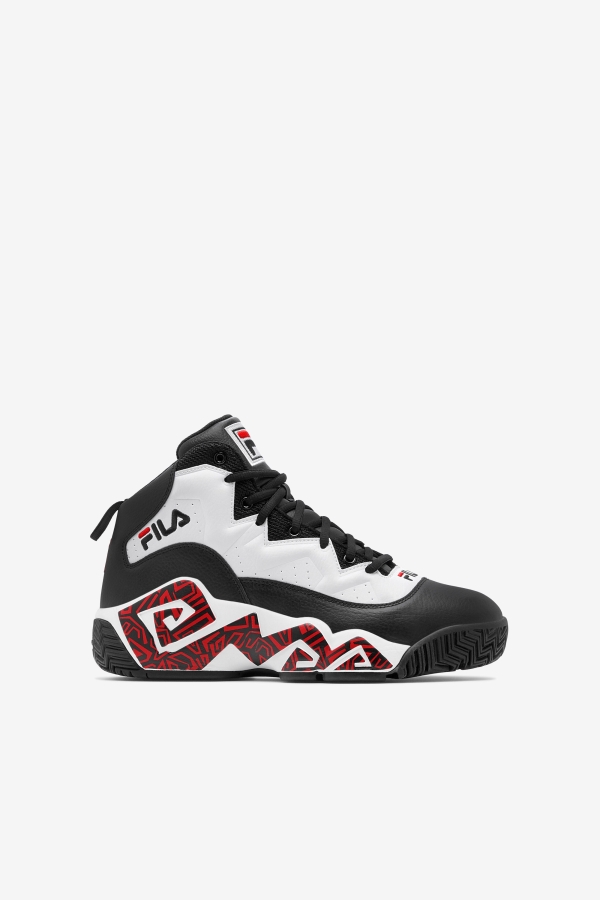 Little Kids' MB Black-White-Red Fila