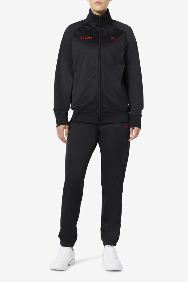 Fila Black-Red Albania Track Pant