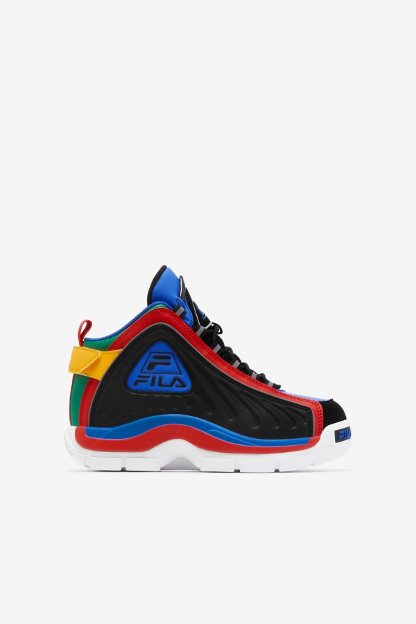 Blue-Red-Amazon Little Kids' Grant Hill 2 Game Break Fila