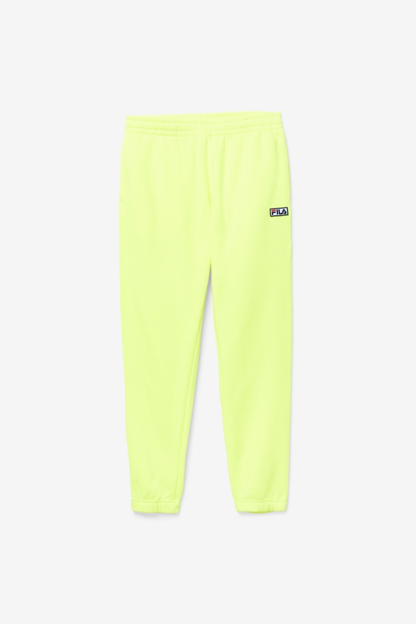 Yellow-Black Fila Garin Jogger