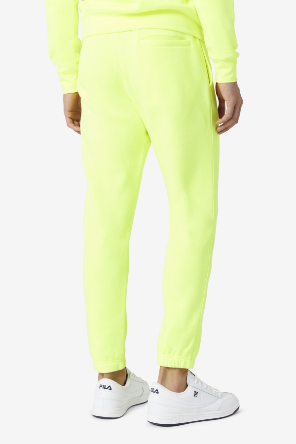 Yellow-Black Fila Garin Jogger