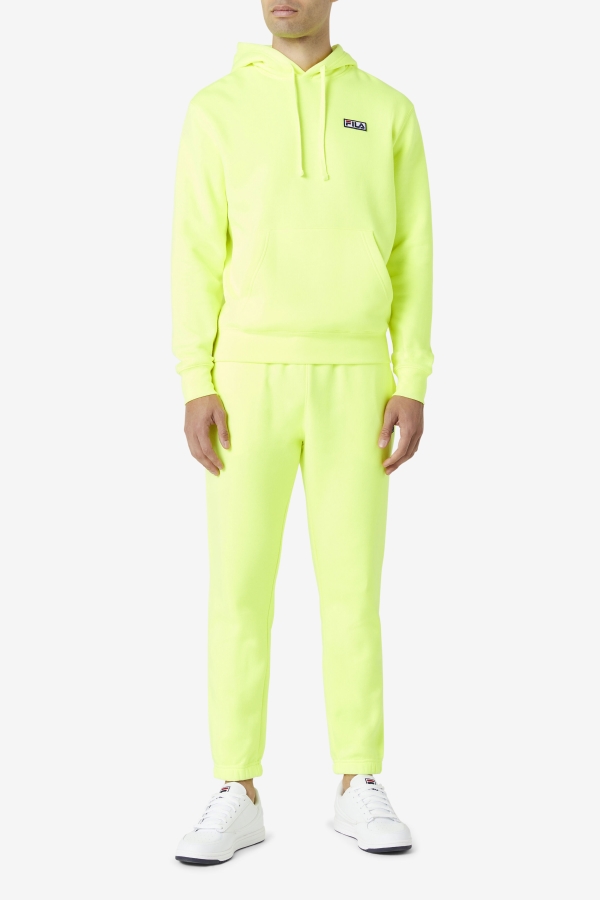 Yellow-Black Fila Garin Jogger