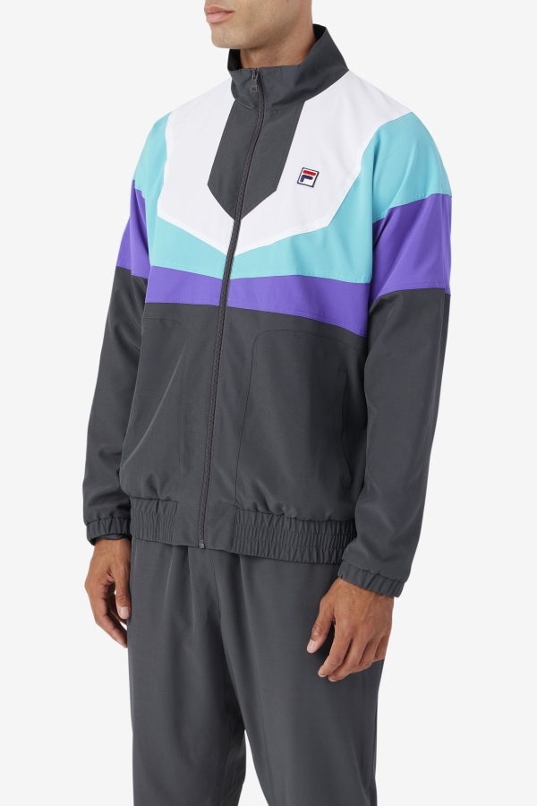 Fila Amar Track Jacket Shadow-Purple-Ceramic-White