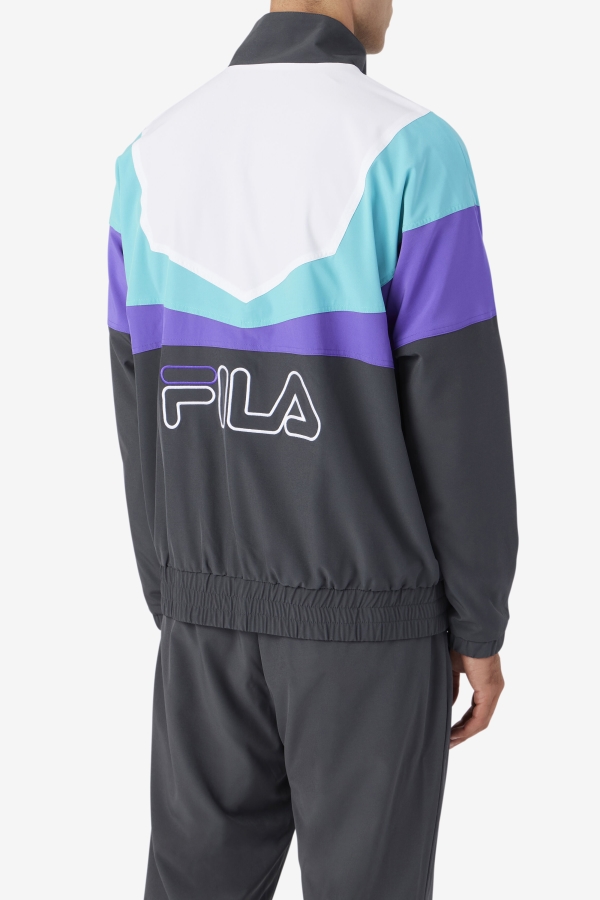 Fila Amar Track Jacket Shadow-Purple-Ceramic-White