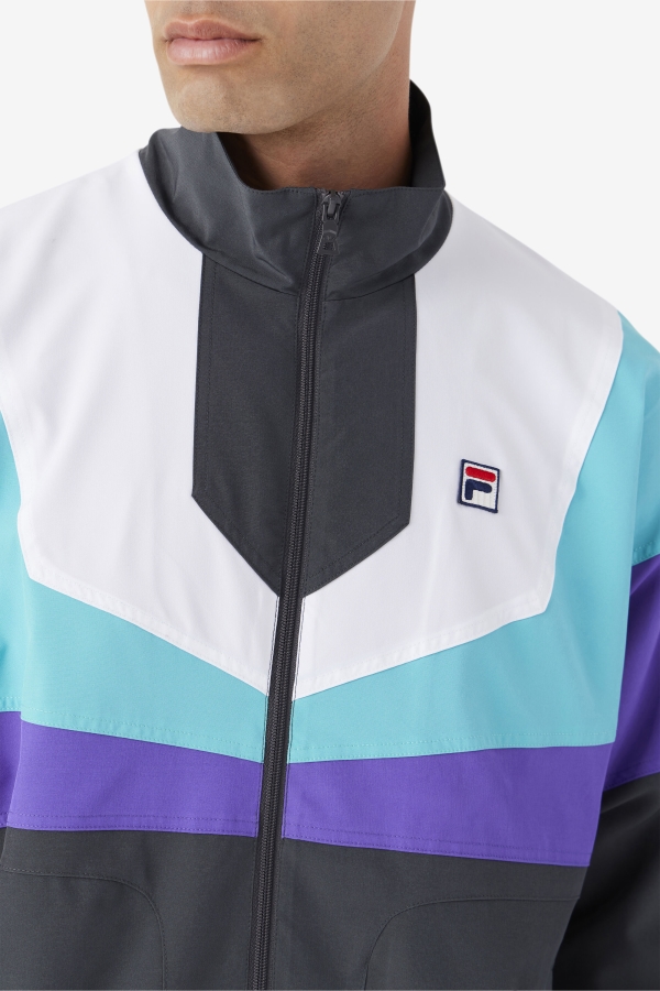 Fila Amar Track Jacket Shadow-Purple-Ceramic-White