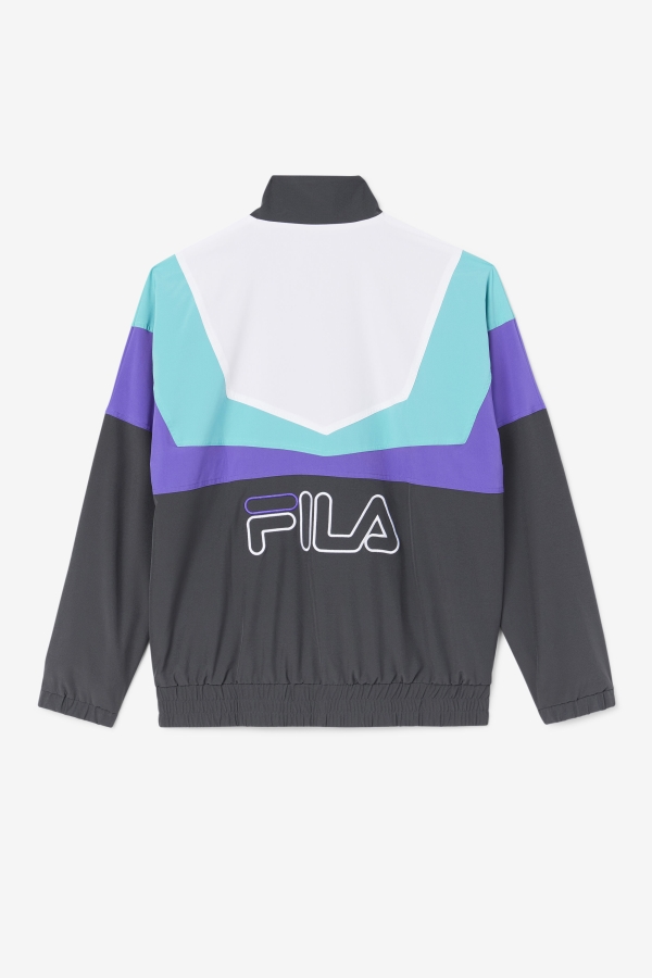 Fila Amar Track Jacket Shadow-Purple-Ceramic-White