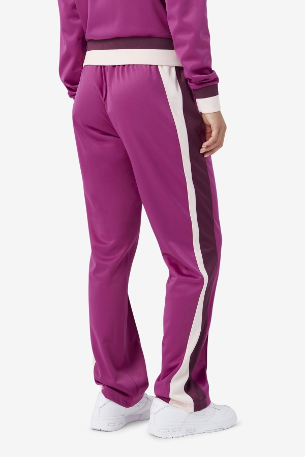 Rouge-Grape Wine-Potpourri Fila Sandy Track Pant