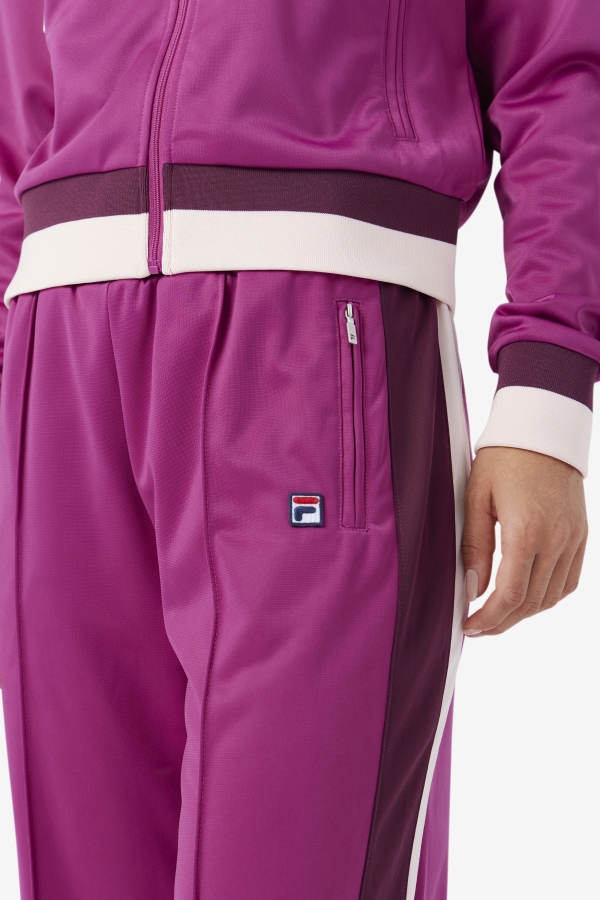 Rouge-Grape Wine-Potpourri Fila Sandy Track Pant