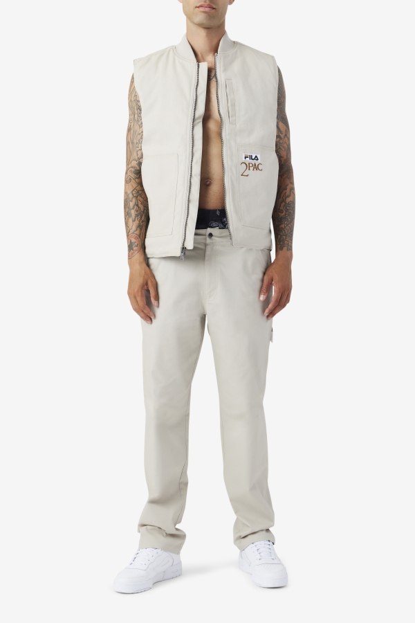 Dove-Black Fila 2Pac Vest