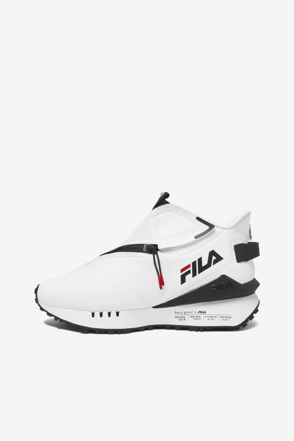 Women\'s Space Runner White-Black-Red Fila