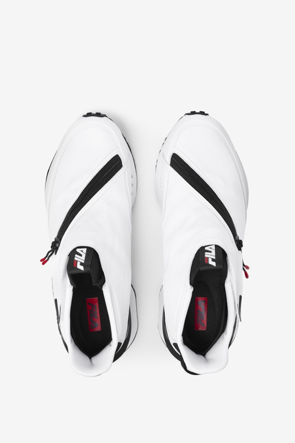 Women\'s Space Runner White-Black-Red Fila