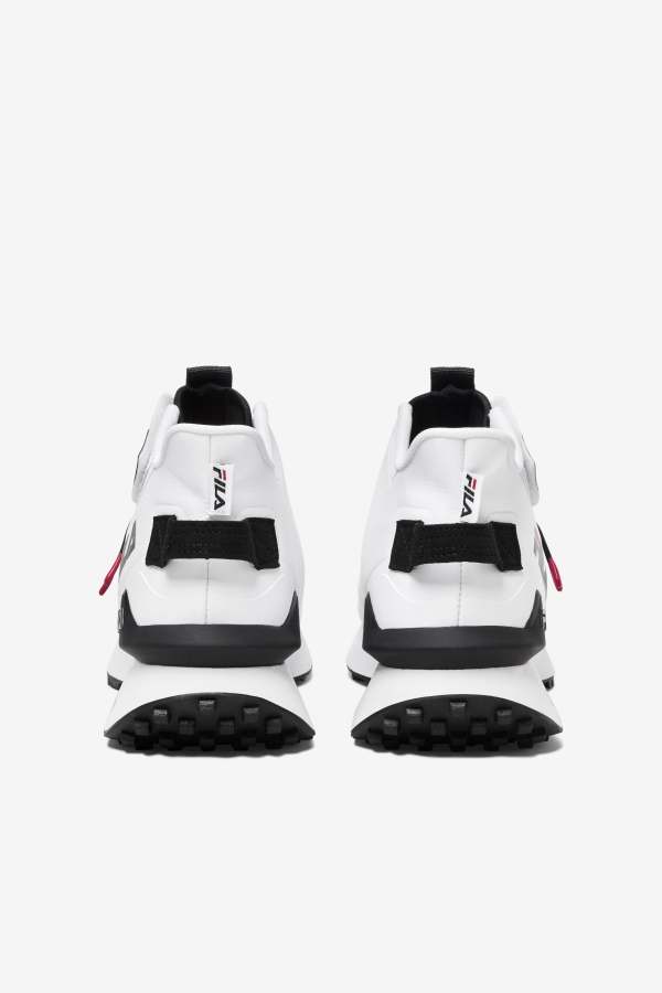 Women\'s Space Runner White-Black-Red Fila