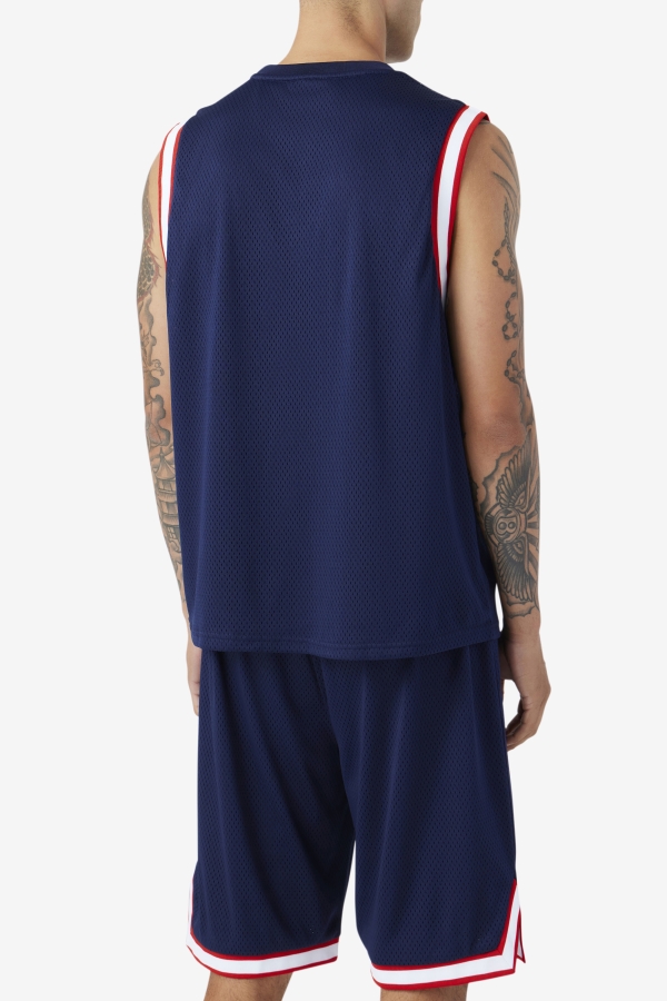 Ovi Basketball Jersey Fila Navy-Red-White