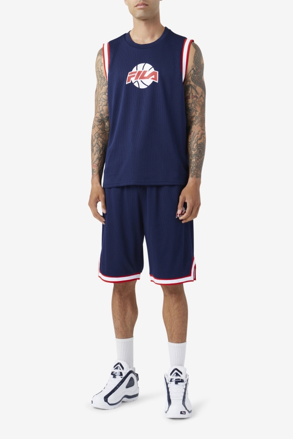 Ovi Basketball Jersey Fila Navy-Red-White