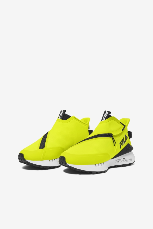 Women\'s Space Runner Fila Yellow-Black-White