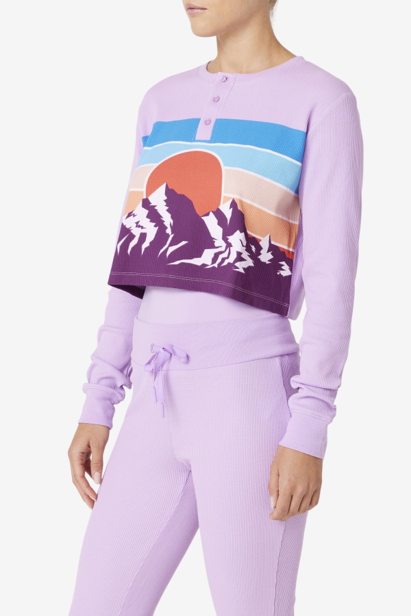 Croc-Pbeet Fila Liza Thermal Henley