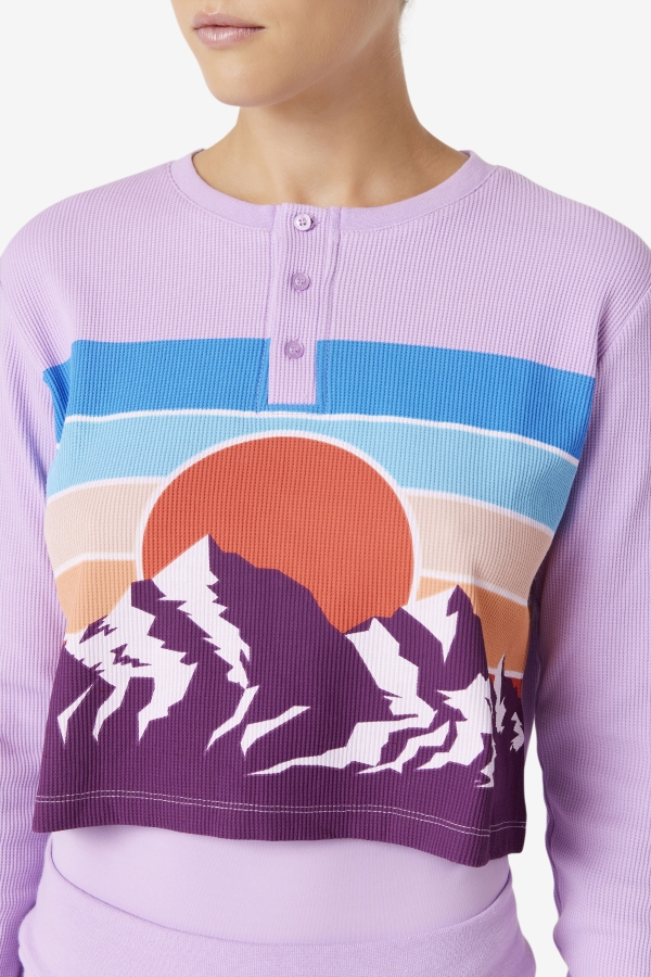 Croc-Pbeet Fila Liza Thermal Henley