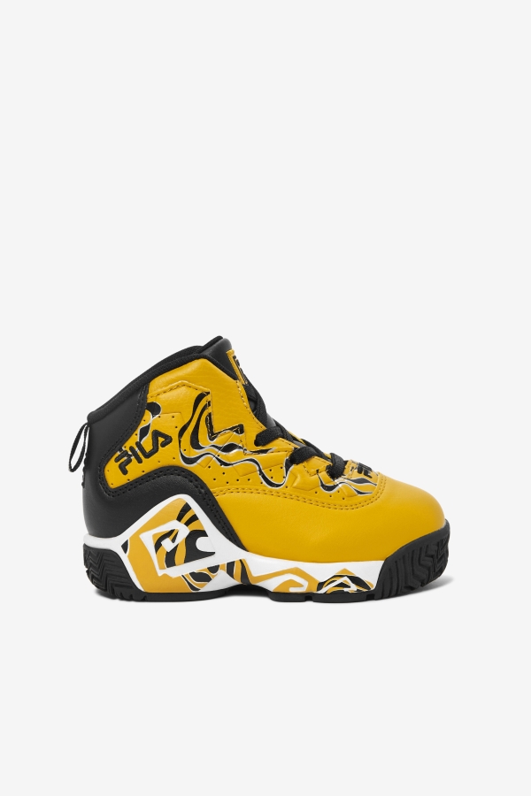 Toddler's Mb Gold-Black-White Fila