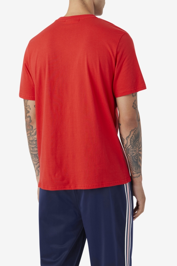 Nomi Tee Fila Red-White-Black