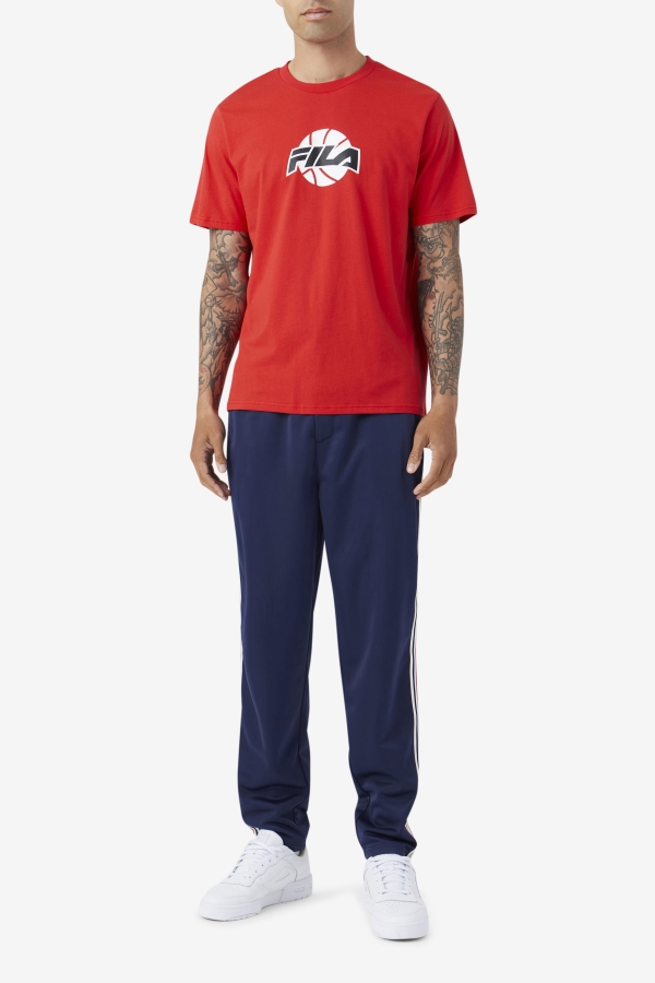 Nomi Tee Fila Red-White-Black