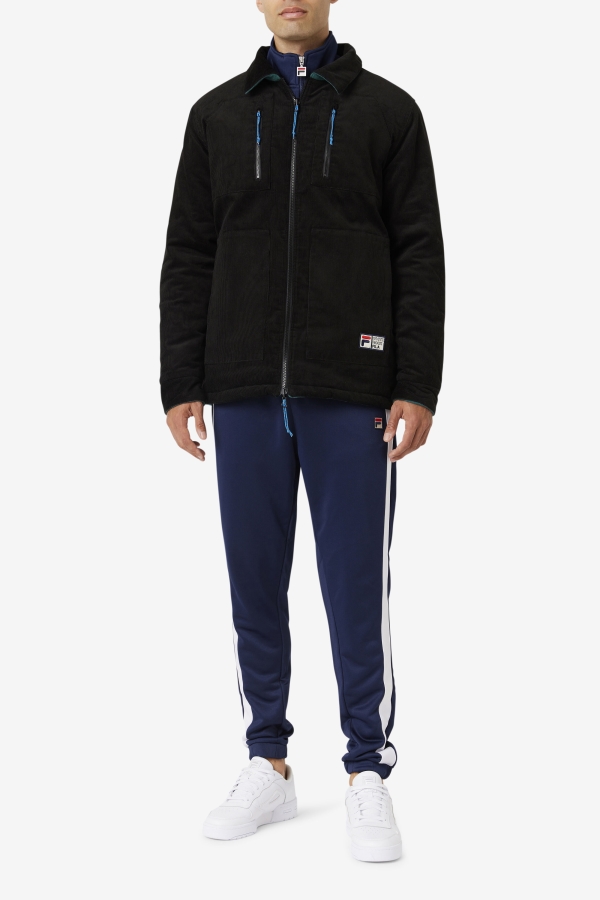 Black-June Bug Crank Reversible Jacket Fila