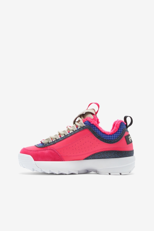 Fila Women\'s Disruptor 2 Premium Sparkling-Black-Seedpearl