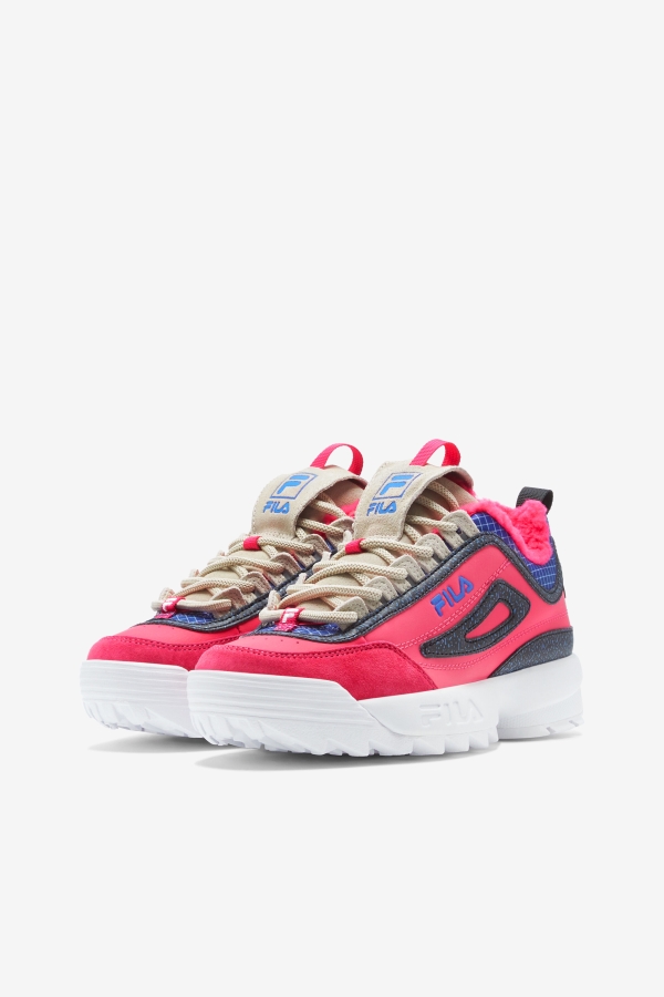 Fila Women\'s Disruptor 2 Premium Sparkling-Black-Seedpearl