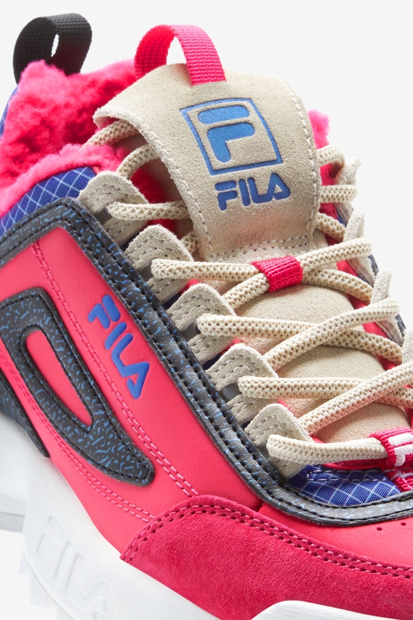 Fila Women\'s Disruptor 2 Premium Sparkling-Black-Seedpearl