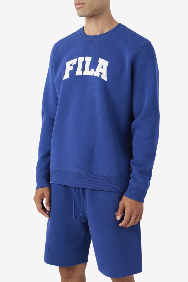 Blue-Gardenia Fila Kory Crewneck Sweatshsirt
