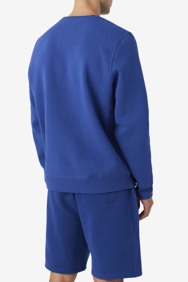 Blue-Gardenia Fila Kory Crewneck Sweatshsirt