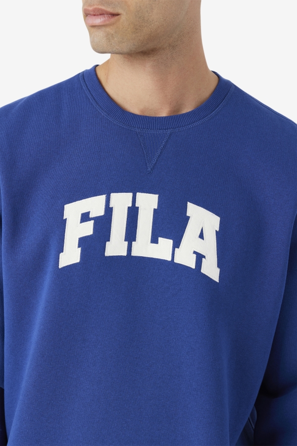 Blue-Gardenia Fila Kory Crewneck Sweatshsirt