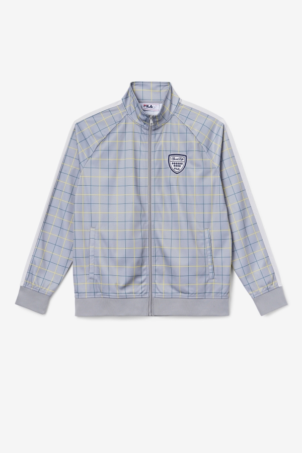 Fila Oshan Track Jacket Monument-Stone-June Bug