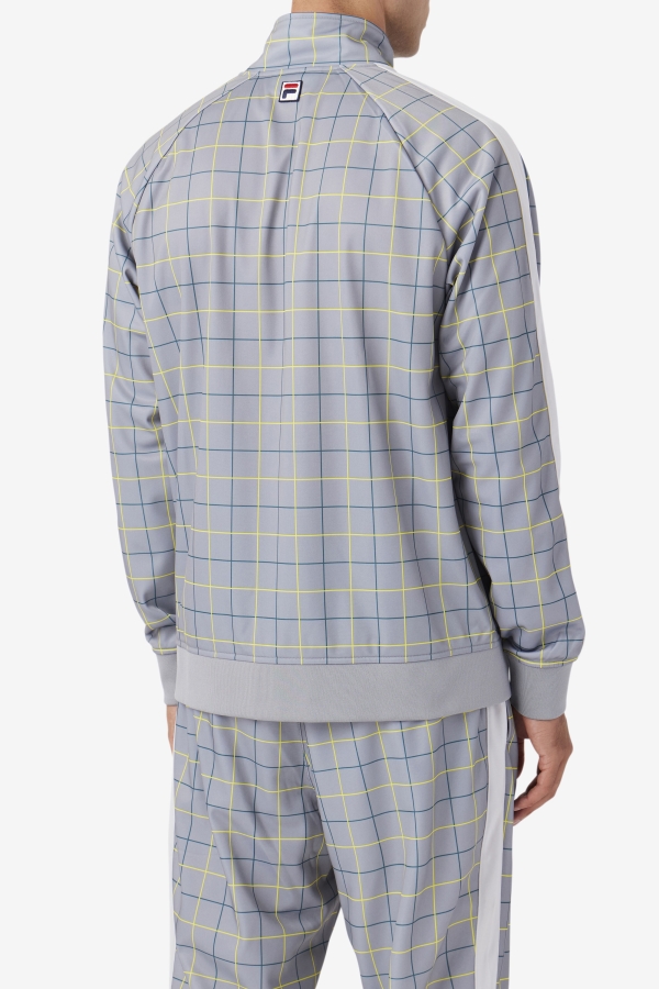 Fila Oshan Track Jacket Monument-Stone-June Bug