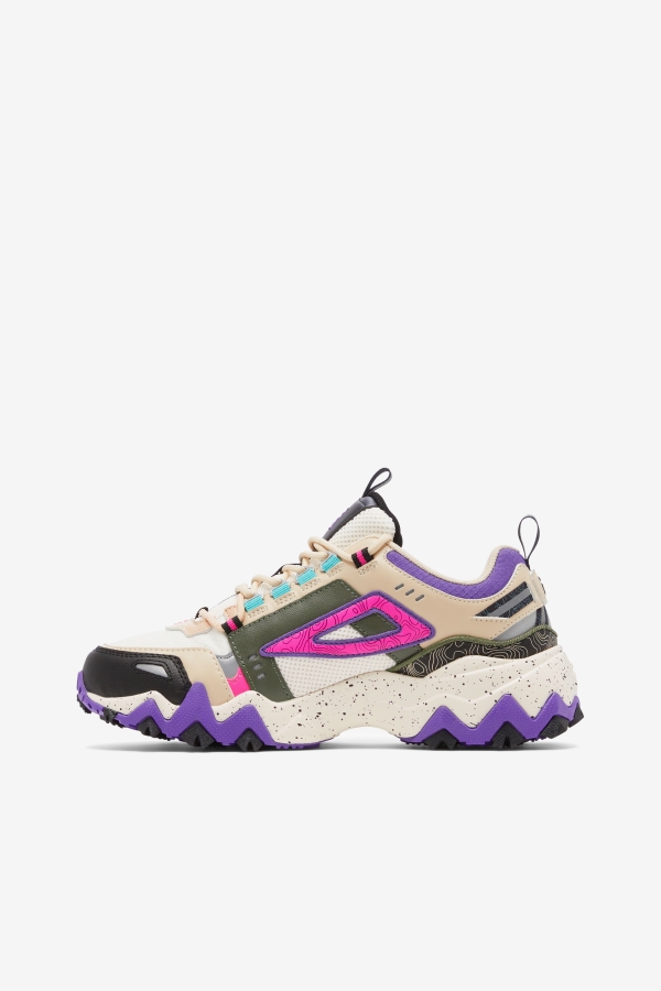 Gardenia-Thyme-Purple Fila Women\'s Oakmont Tr
