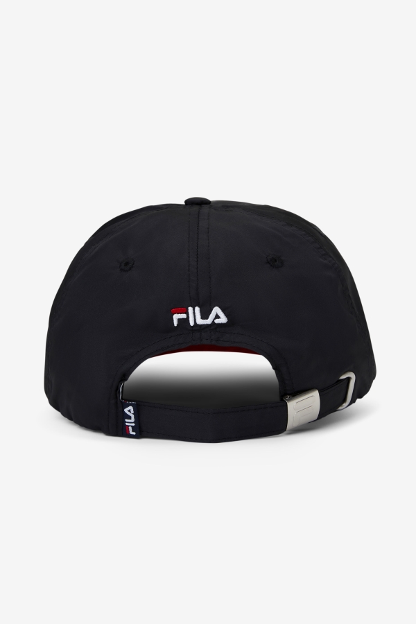 Pickleball Hat Black-Red Fila