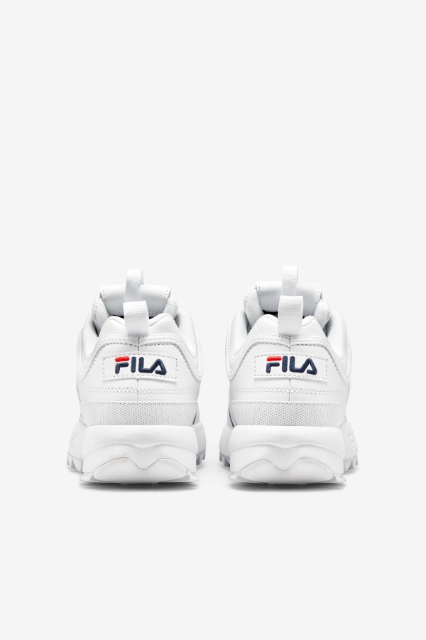 Women\'s Disruptor 2 Premium Fila White-Navy-Red
