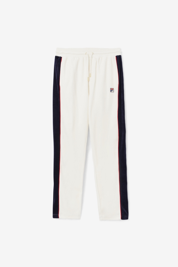 Cima Velour Pant Fila Gardenia-Red-Peacoat
