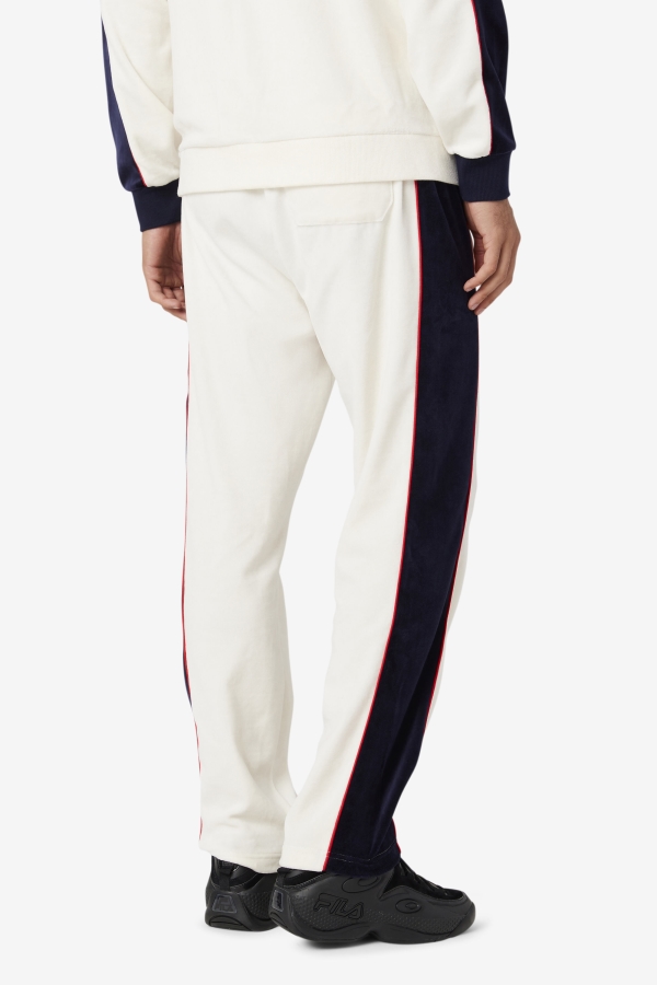 Cima Velour Pant Fila Gardenia-Red-Peacoat