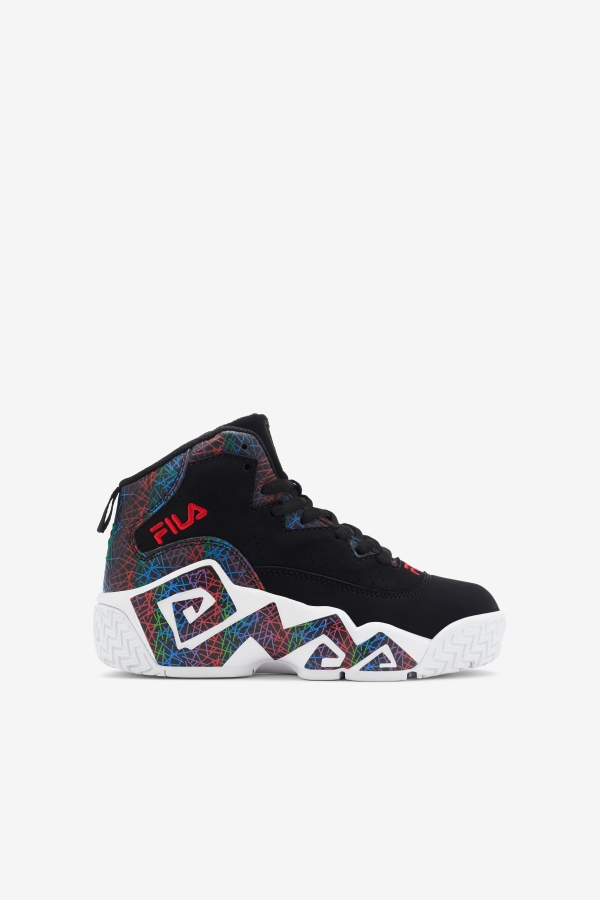 Black-Amazon-Blue Little Kids' MB Laser Fila
