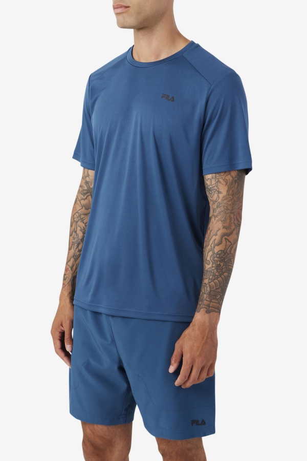 Kaab Crew Majolica Blue-Black Fila
