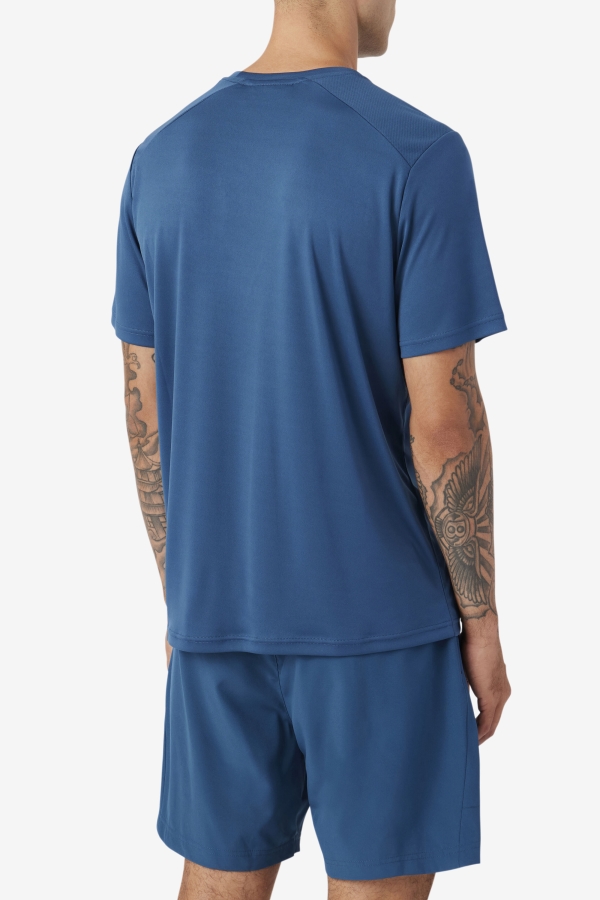 Kaab Crew Majolica Blue-Black Fila