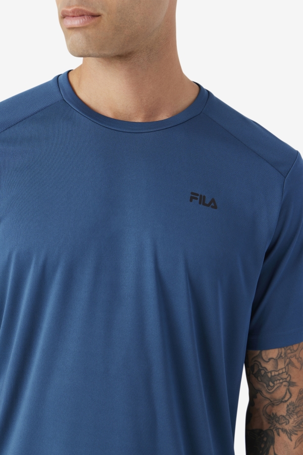 Kaab Crew Majolica Blue-Black Fila