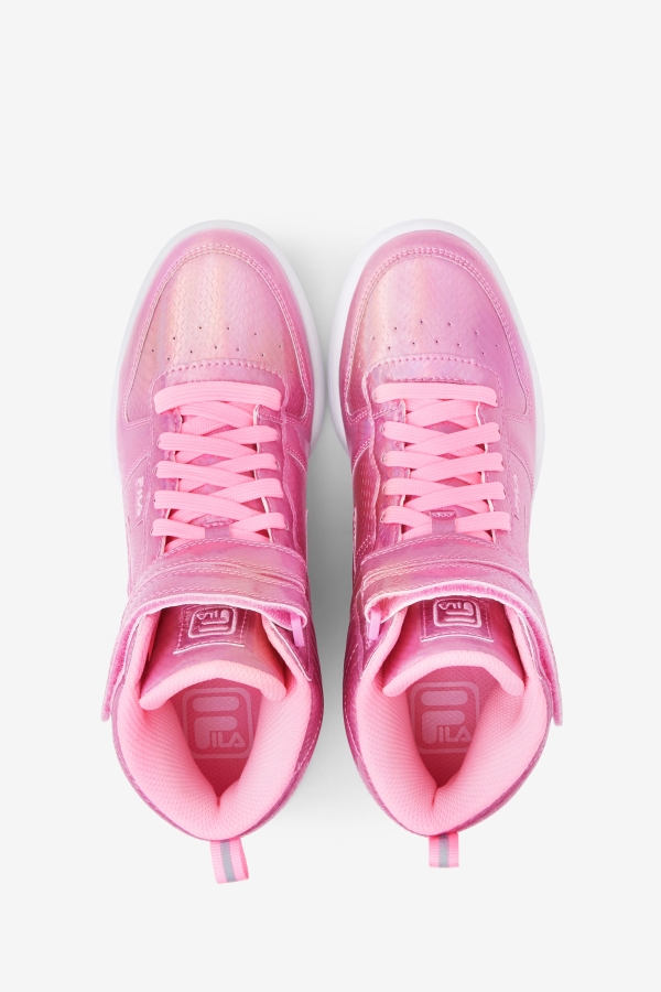 Women\'s F-14 Iridescent Snake Cotton Candy-White Fila