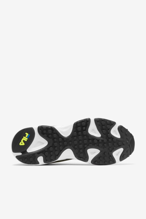 Fila White-Black-Lime Punch Men\'s Ray Tracer Apex