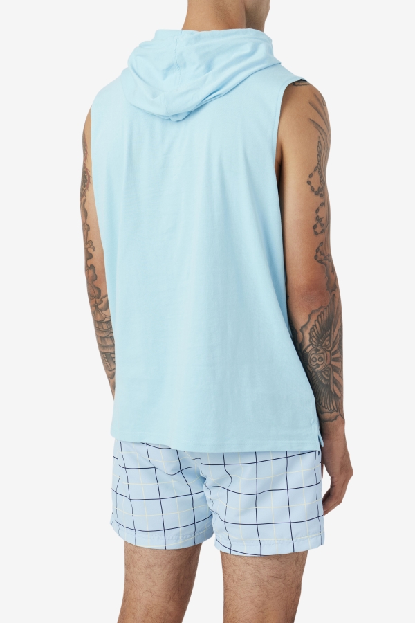 Petit Four-Bayou-Navy Zany Sleeveless Hoodie Fila